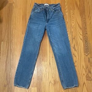 Abercrombie & Fitch 90’s straight ultra high rise